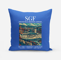 Thumbnail for SGF - Poster - Pillow - Blue