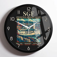 Thumbnail for SGF - Poster - Wall Clock Framed - Black