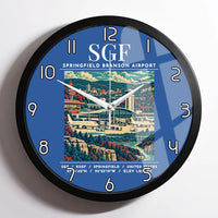 Thumbnail for SGF - Poster - Wall Clock Framed - Blue