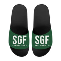 Thumbnail for Springfield Branson National Airport (SGF) Slippers & Flip Flops - Slippers - Sport - Code - Green