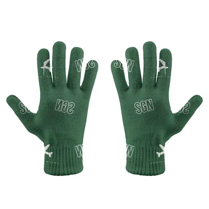 Tan Son Nhat International Airport Ho Chi Minh City (SGN) Gloves - Gloves - Full - Pattern - Green