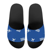 Thumbnail for St. George Regional Airport (SGU) Slippers & Flip Flops - Slippers - Sport - Pattern - Blue