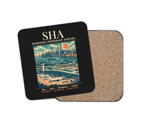 Thumbnail for SHA - Poster - Coaster - Black