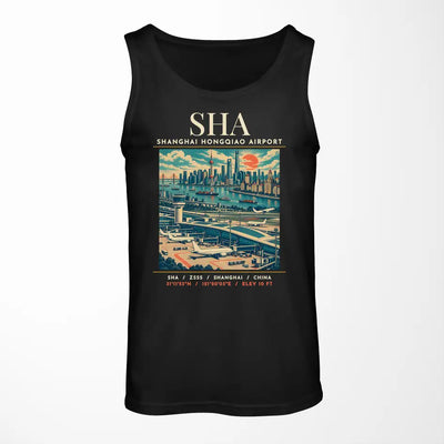 SHA - Poster - Tank Top - Black
