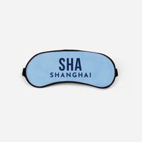 Thumbnail for Shanghai Hongqiao International Airport (SHA) Sleep Masks - Sleep Mask - Code - Light Blue