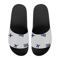 Thumbnail for Shanghai Hongqiao International Airport (SHA) Slippers & Flip Flops - Slippers - Sport - Pattern - Light Gray