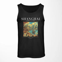 Thumbnail for SHANGHAI - Poster - Tank Top - Black