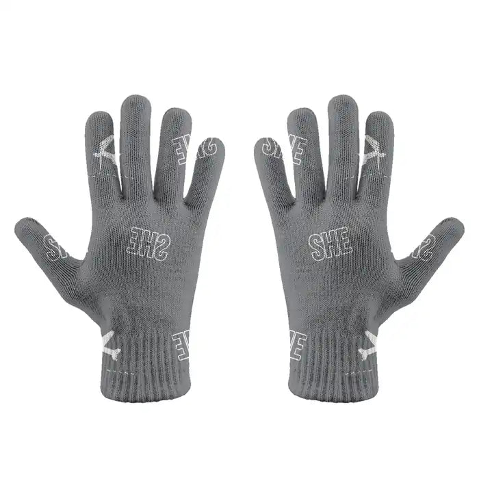 Shenyang Taoxian International Airport (SHE) Gloves - Gloves - Full - Pattern - Gray