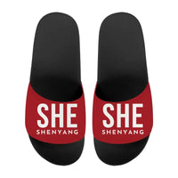 Thumbnail for Shenyang Taoxian International Airport (SHE) Slippers & Flip Flops - Slippers - Sport - Code - Red