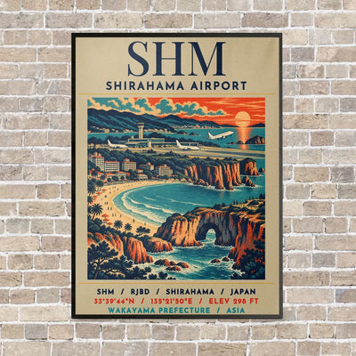 SHM - Poster - Canvas Framed - Beige