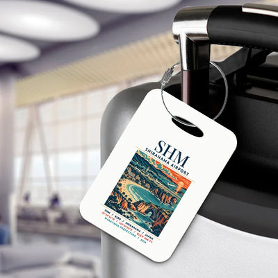 SHM - Poster - Luggage Tag - White