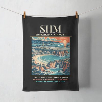 SHM - Poster - Towel - Black