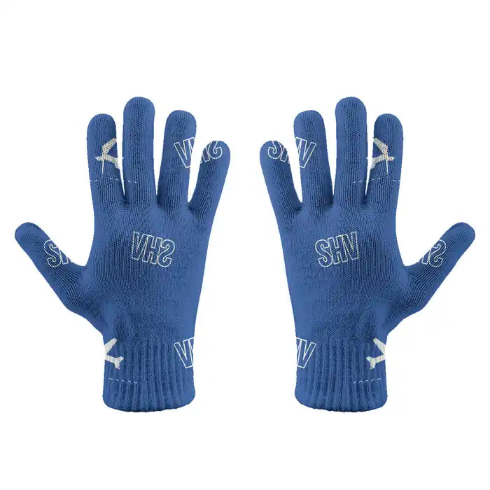 Shreveport Regional Airport (SHV) Gloves - Gloves - Full - Pattern - Blue