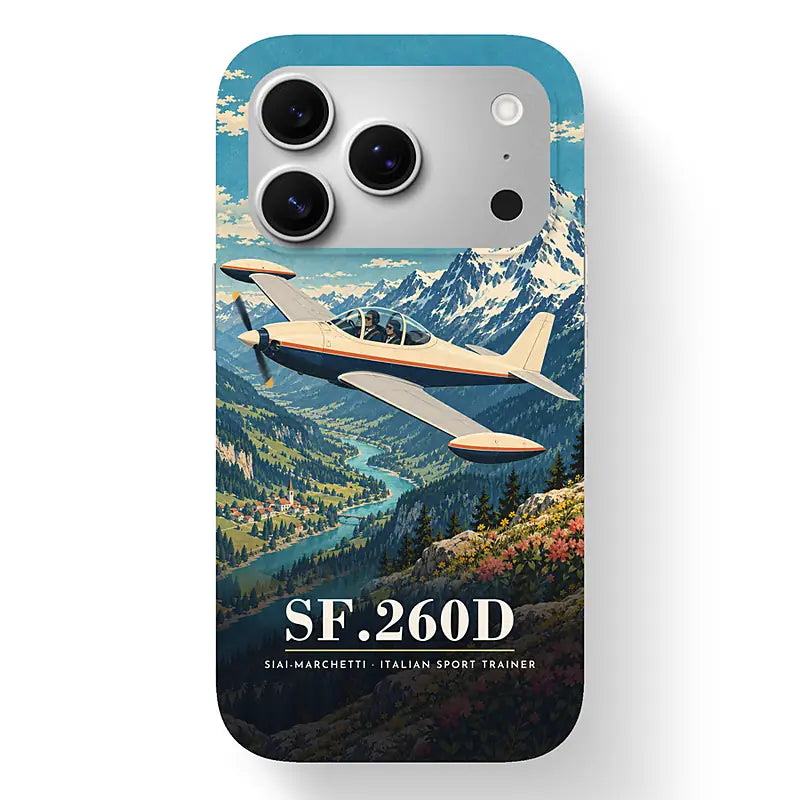 SIAI-Marchetti SF.260D - 3D + Title - MagSafe iPhone 17 Pro - Black