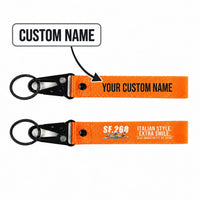 Thumbnail for SIAI-Marchetti SF.260D Hawk-Shaped Key Chains - Orange - Cartoon - Personalized