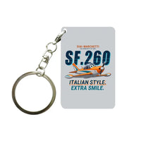 Thumbnail for SIAI-Marchetti SF.260D - Cartoon - Key Chain - Light Gray