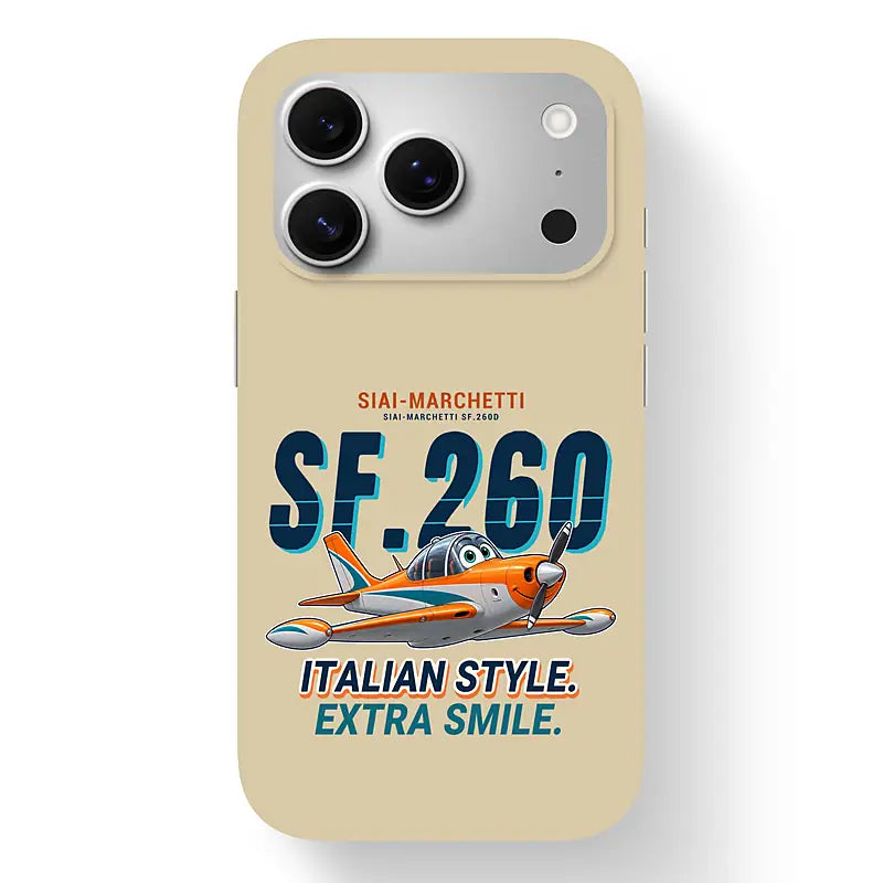 SIAI-Marchetti SF.260D - Cartoon - MagSafe iPhone 17 Pro - Beige