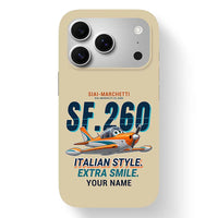 Thumbnail for SIAI-Marchetti SF.260D - Cartoon + Name - MagSafe iPhone 17 Pro - Beige
