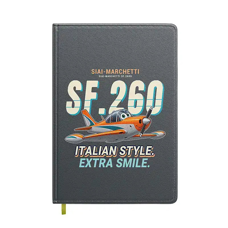 SIAI-Marchetti SF.260D - Cartoon - Notebook - Gray