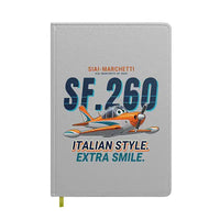 Thumbnail for SIAI-Marchetti SF.260D - Cartoon - Notebook - Light Gray