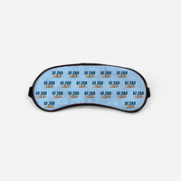Thumbnail for SIAI-Marchetti SF.260D - Cartoon Pattern - Sleep Mask - Light Blue