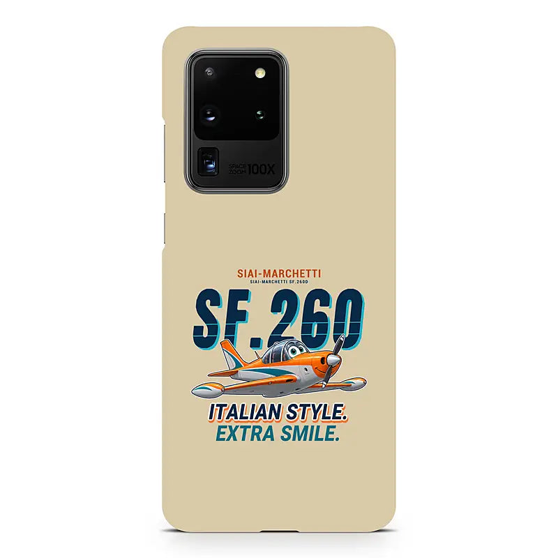 SIAI-Marchetti SF.260D - Cartoon - Samsung Case - Beige