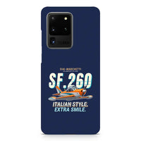 Thumbnail for SIAI-Marchetti SF.260D - Cartoon - Samsung Case - Navy Blue