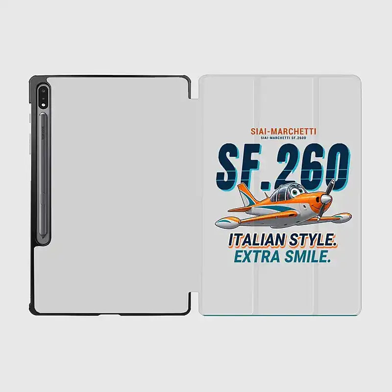 SIAI-Marchetti SF.260D - Cartoon - Samsung Tablet - Light Gray