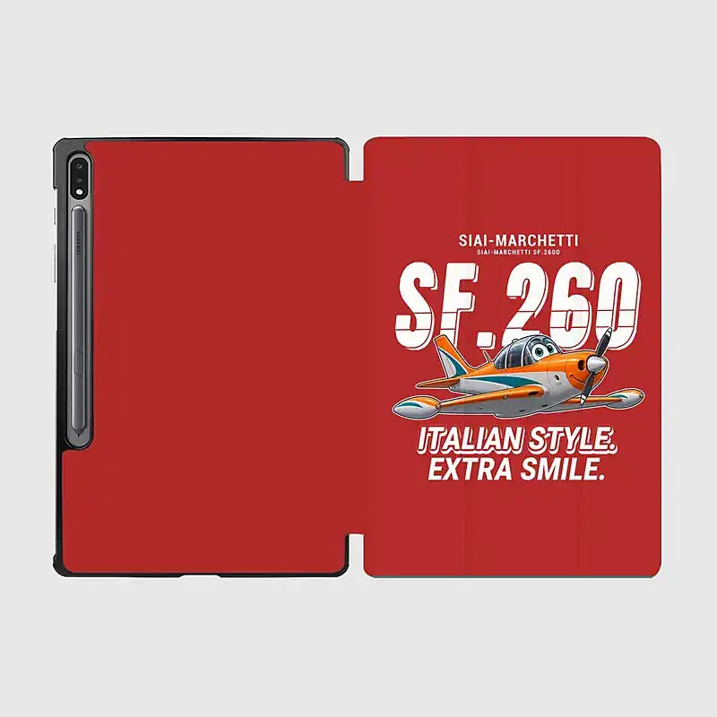 SIAI-Marchetti SF.260D - Cartoon - Samsung Tablet - Red