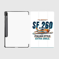 Thumbnail for SIAI-Marchetti SF.260D - Cartoon - Samsung Tablet - White