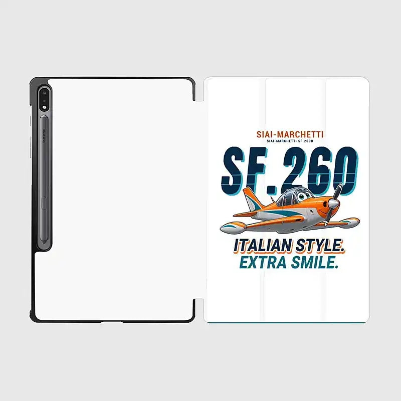 SIAI-Marchetti SF.260D - Cartoon - Samsung Tablet - White