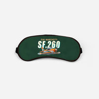 Thumbnail for SIAI-Marchetti SF.260D - Cartoon - Sleep Mask - Dark Green