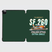 Thumbnail for SIAI-Marchetti SF.260D - Cartoon - iPad Case - Dark Green