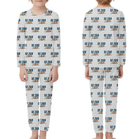 Thumbnail for SIAI-Marchetti SF.260D - Children Pajamas - Cartoon Pattern - Light Gray