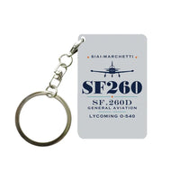 Thumbnail for SIAI-Marchetti SF.260D - Heritage - Key Chain - Light Gray