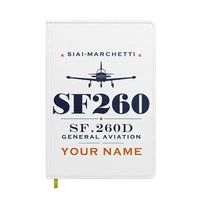 Thumbnail for SIAI-Marchetti SF.260D - Heritage + Name - Notebook - White