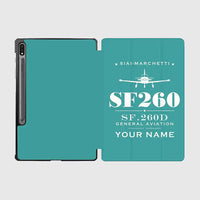 Thumbnail for SIAI-Marchetti SF.260D - Heritage + Name - Samsung Tablet - Turquoise