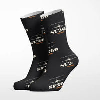 Thumbnail for SIAI-Marchetti SF.260D - Heritage + Name - Socks - Black