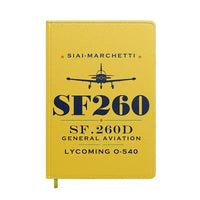 Thumbnail for SIAI-Marchetti SF.260D - Heritage - Notebook - Yellow