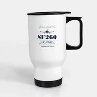 Thumbnail for SIAI-Marchetti SF.260D - Heritage - Stainless Steel with Holder - White