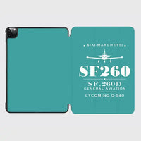 Thumbnail for SIAI-Marchetti SF.260D - Heritage - iPad Case - Turquoise