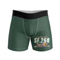 Thumbnail for SIAI-Marchetti SF.260D - Men Boxers - Cartoon - Dark Green