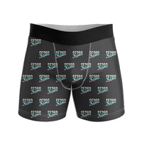 Thumbnail for SIAI-Marchetti SF.260D - Men Boxers - Original Pattern - Black