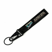 Thumbnail for SIAI-Marchetti SF.260D Hawk-Shaped Key Chains - Black - Original