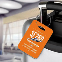 Thumbnail for SIAI-Marchetti SF.260D - Original - Luggage Tag - Orange
