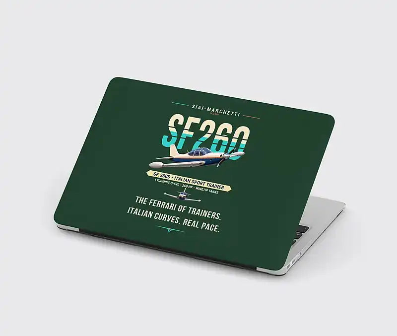 SIAI-Marchetti SF.260D - Original - MacBook Case - Dark Green