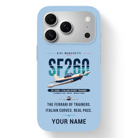 Thumbnail for SIAI-Marchetti SF.260D - Original + Name - MagSafe iPhone 17 Pro - Light Blue