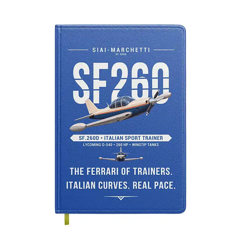 SIAI-Marchetti SF.260D - Original - Notebook - Blue