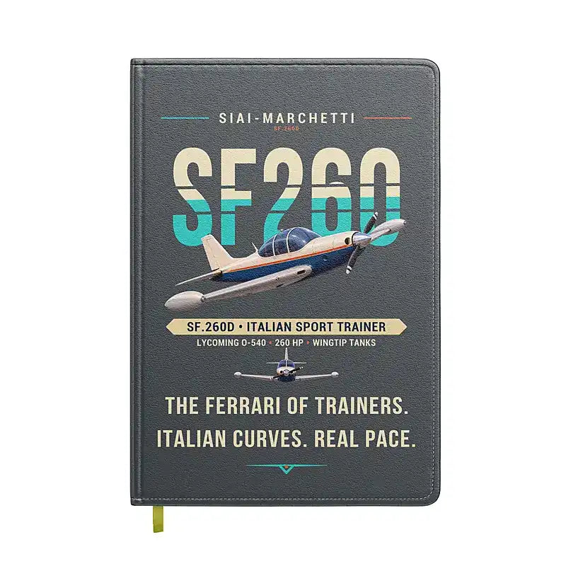 SIAI-Marchetti SF.260D - Original - Notebook - Gray