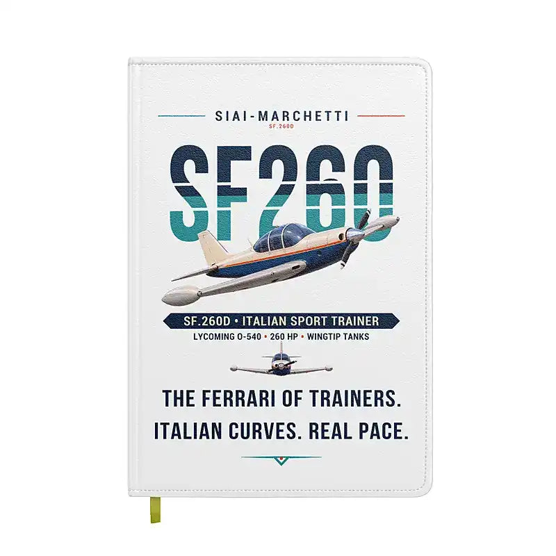 SIAI-Marchetti SF.260D - Original - Notebook - White